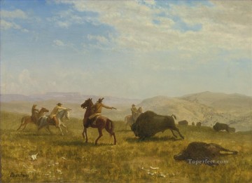 EL SALVAJE OESTE El americano Albert Bierstadt Pinturas al óleo